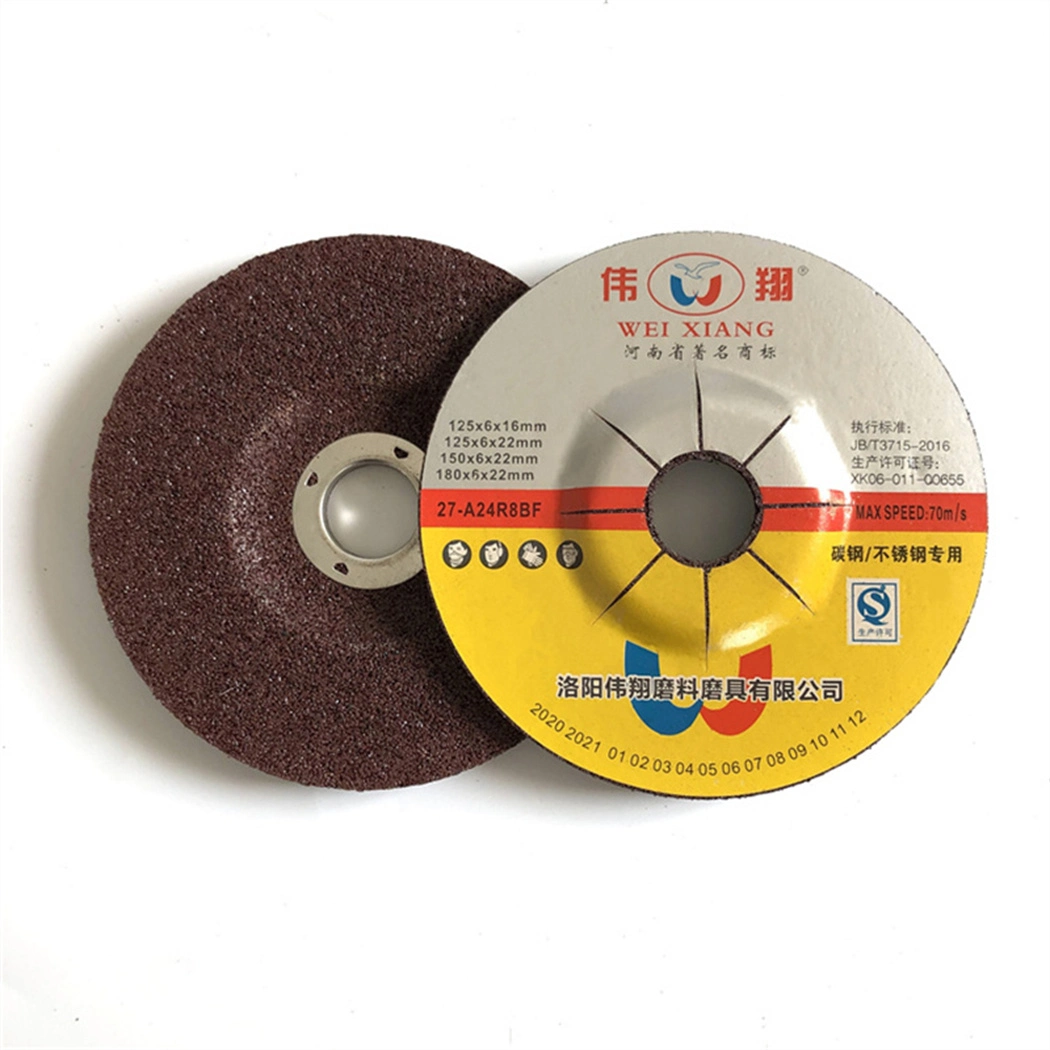 6" Grinding Wheels Abrasive Metal Grinding Disc Depressed Center