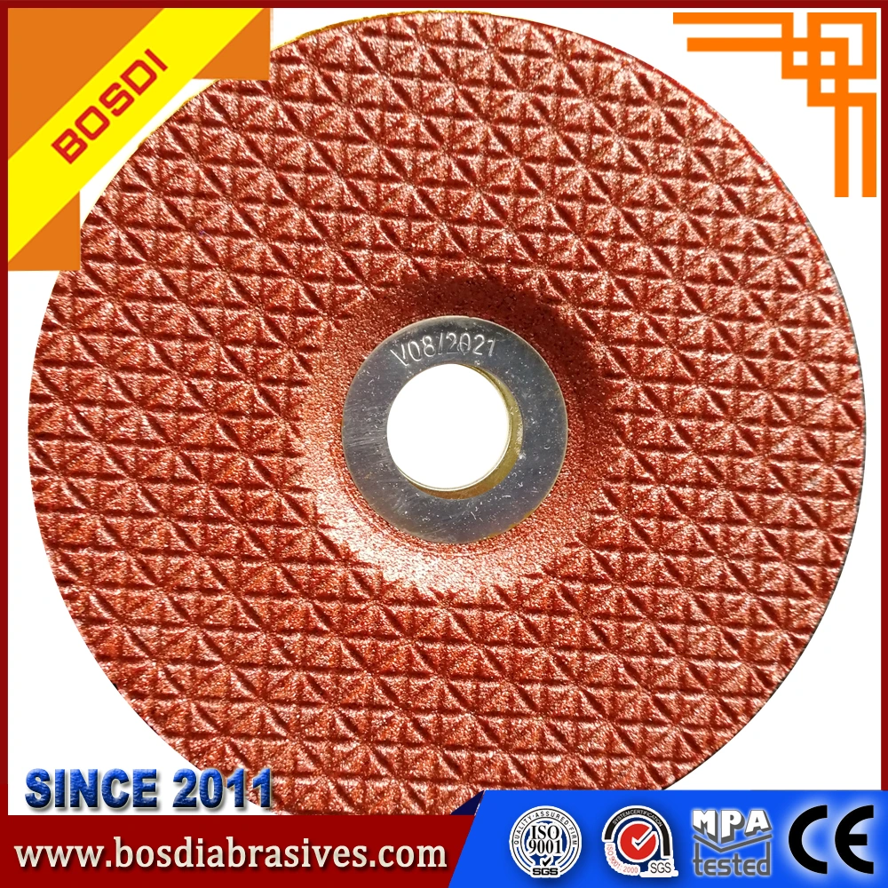 Bosdi Wa Grinding Wheel 4"X1/8"X5/8" (100X3X16mm) , Non-Viscous, No Burn, Very Sharp, Flexible and Safe, Grit 36-220#