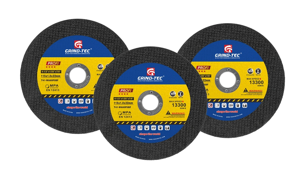 Power Tools Part Abrasives Wheel 4.5" 115X1.0X22mm Metal Cutting Disc