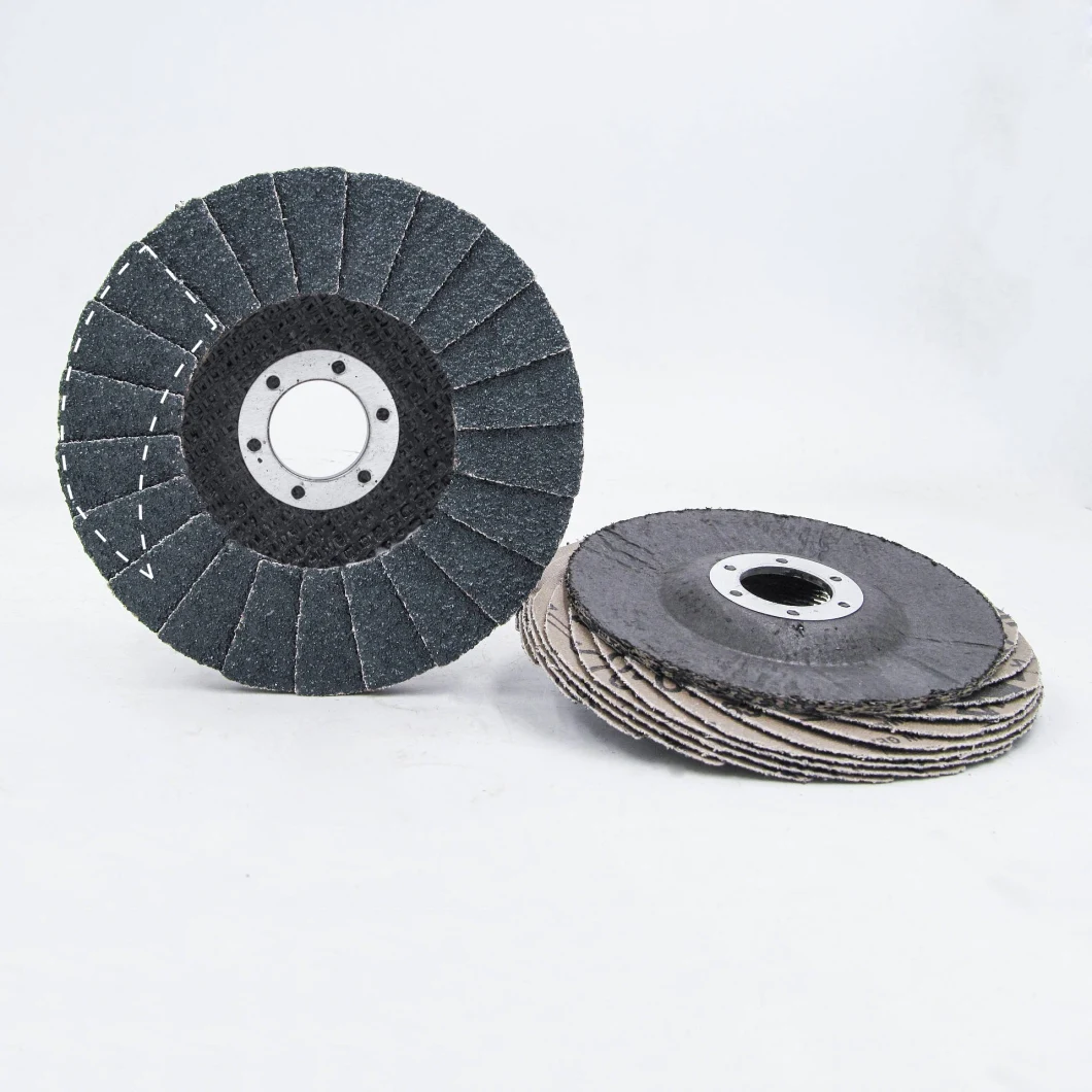 Flexible Flap Disc Ceramic Abrasive Grinding Wheel for Stainless Steel