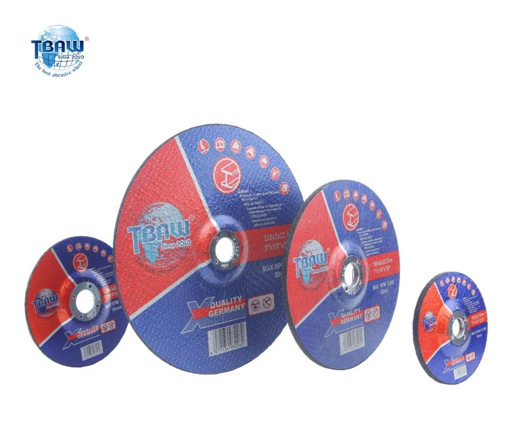 T42 Stainless Steel Inox Depressed Center Flexible Abrasive Wheel Cutting and Grinding Disc