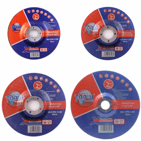 Meulage abrasif de disque d'aileron en métal de polissage d'abrasif d'oxyde d'aluminium supérieur