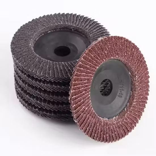 Disques à lamelles abrasifs en oxyde d'aluminium, grain 40