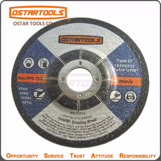 Meules à tronçonner à centre déporté Dwc Disque de coupe et de meulage abrasif pour couper le métal et la maçonnerie avec de hautes performances